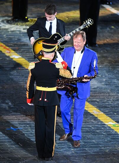 Церемония открытия фестиваля "Спасская башня"