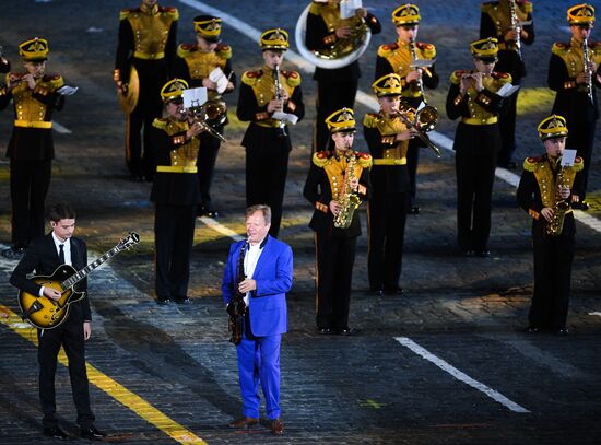 Церемония открытия фестиваля "Спасская башня"