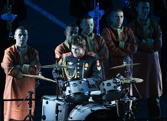 Церемония открытия фестиваля "Спасская башня"