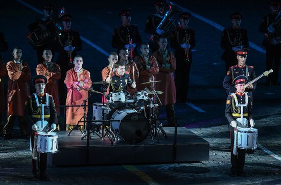 Церемония открытия фестиваля "Спасская башня"