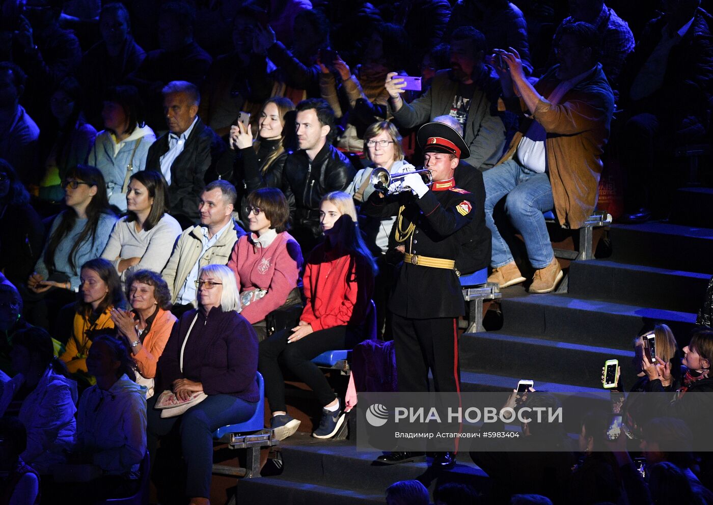 Церемония открытия фестиваля "Спасская башня"