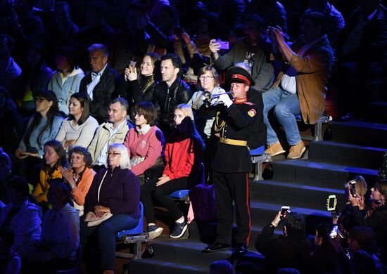 Церемония открытия фестиваля "Спасская башня"