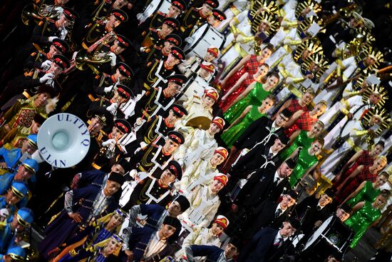 Церемония открытия фестиваля "Спасская башня"