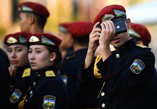 Церемония открытия фестиваля "Спасская башня"