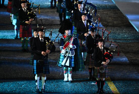 Церемония открытия фестиваля "Спасская башня"