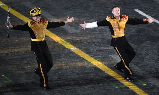 Церемония открытия фестиваля "Спасская башня"