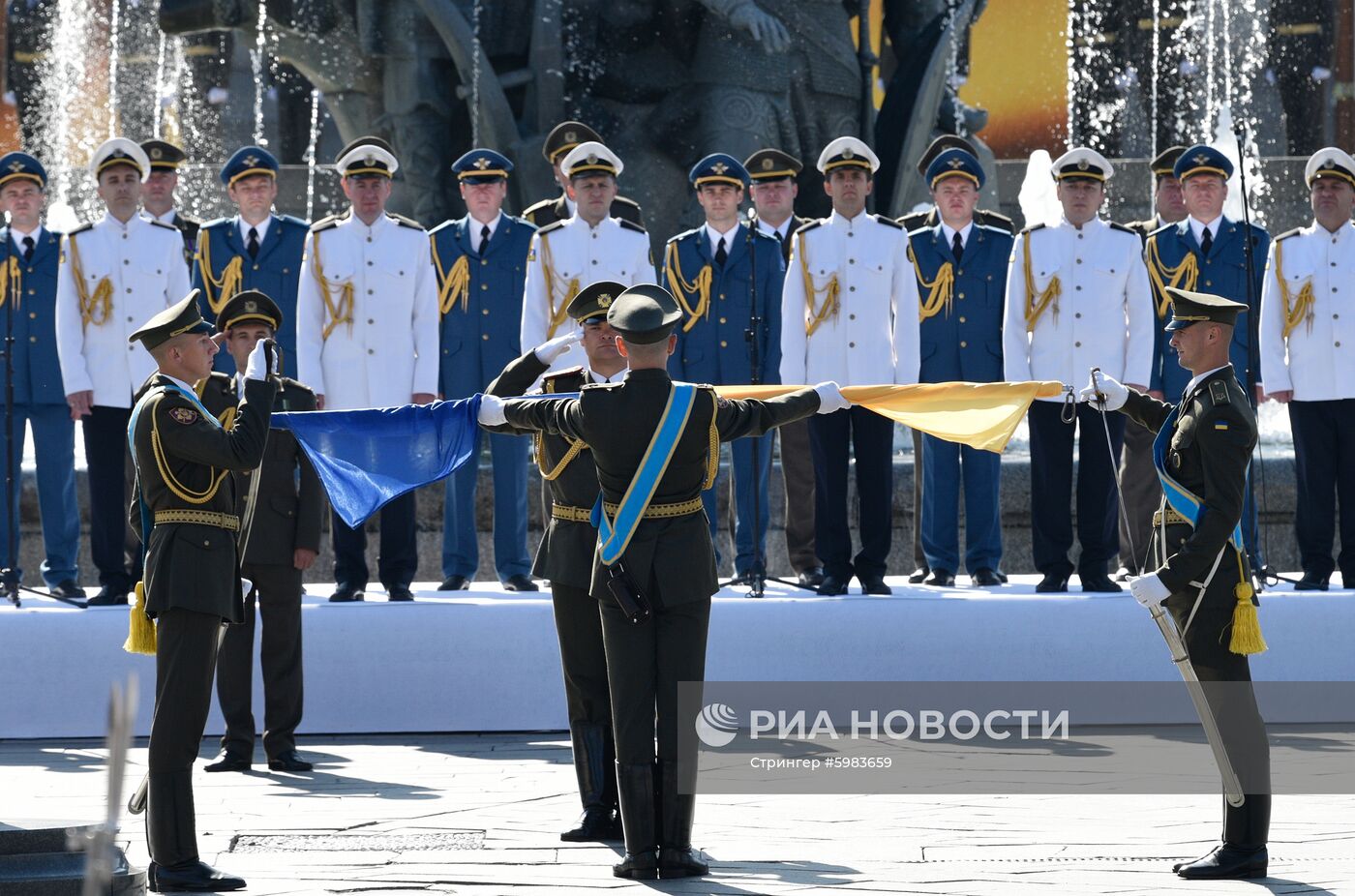 Празднование Дня независимости Украины