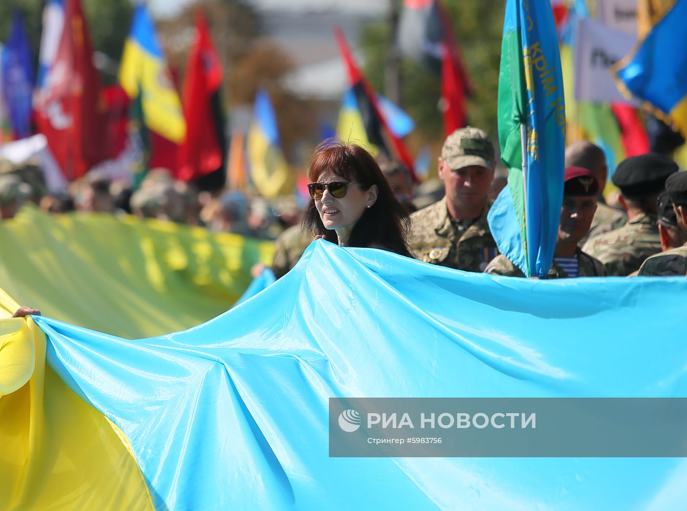 Празднование Дня независимости Украины