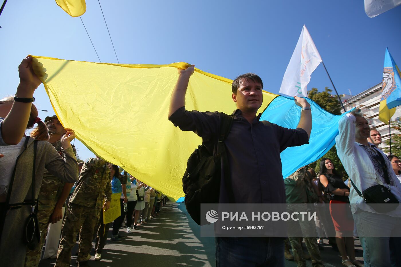 Празднование Дня независимости Украины