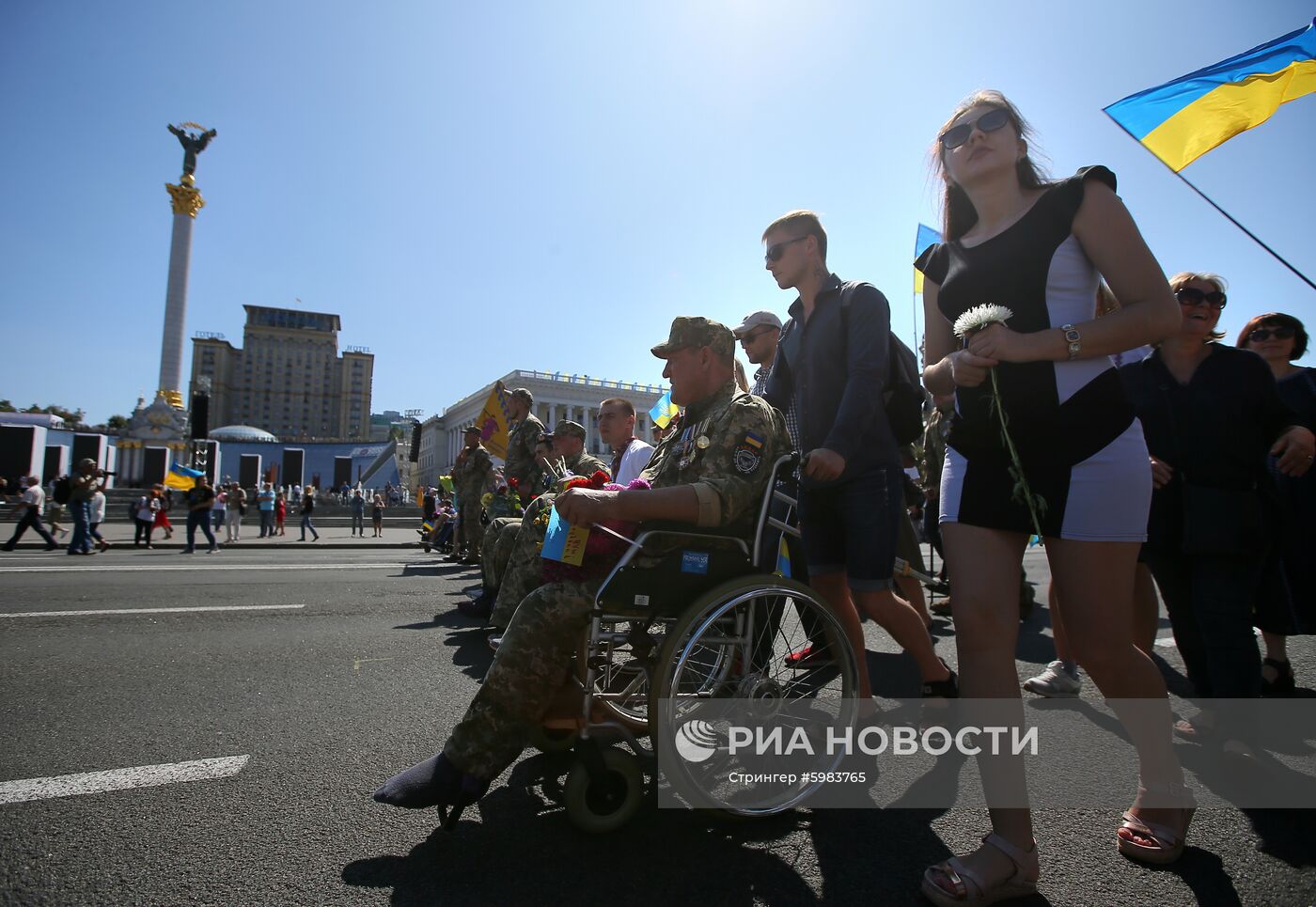 Празднование Дня независимости Украины