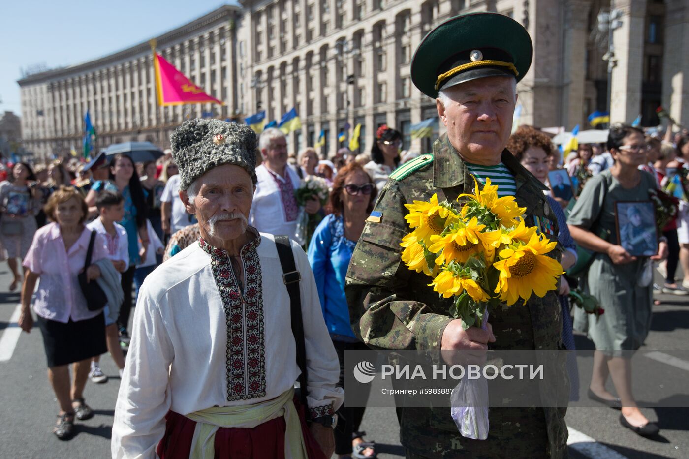 Празднование Дня независимости Украины