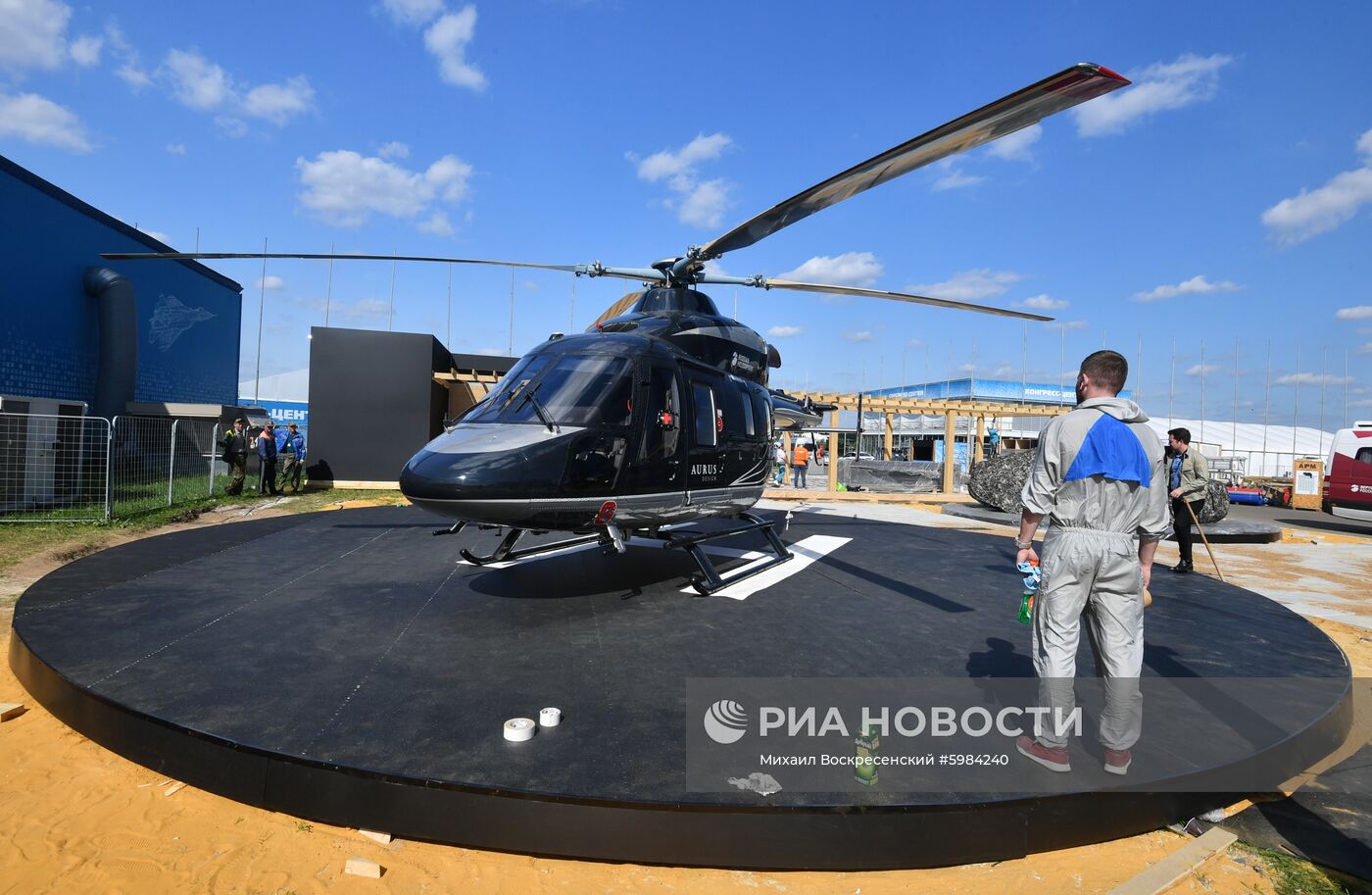 Подготовка к Международному авиационно-космическому салону МАКС-2019