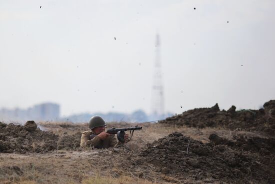 Военно-исторический фестиваль "Они сражались за Родину!" в Волгограде