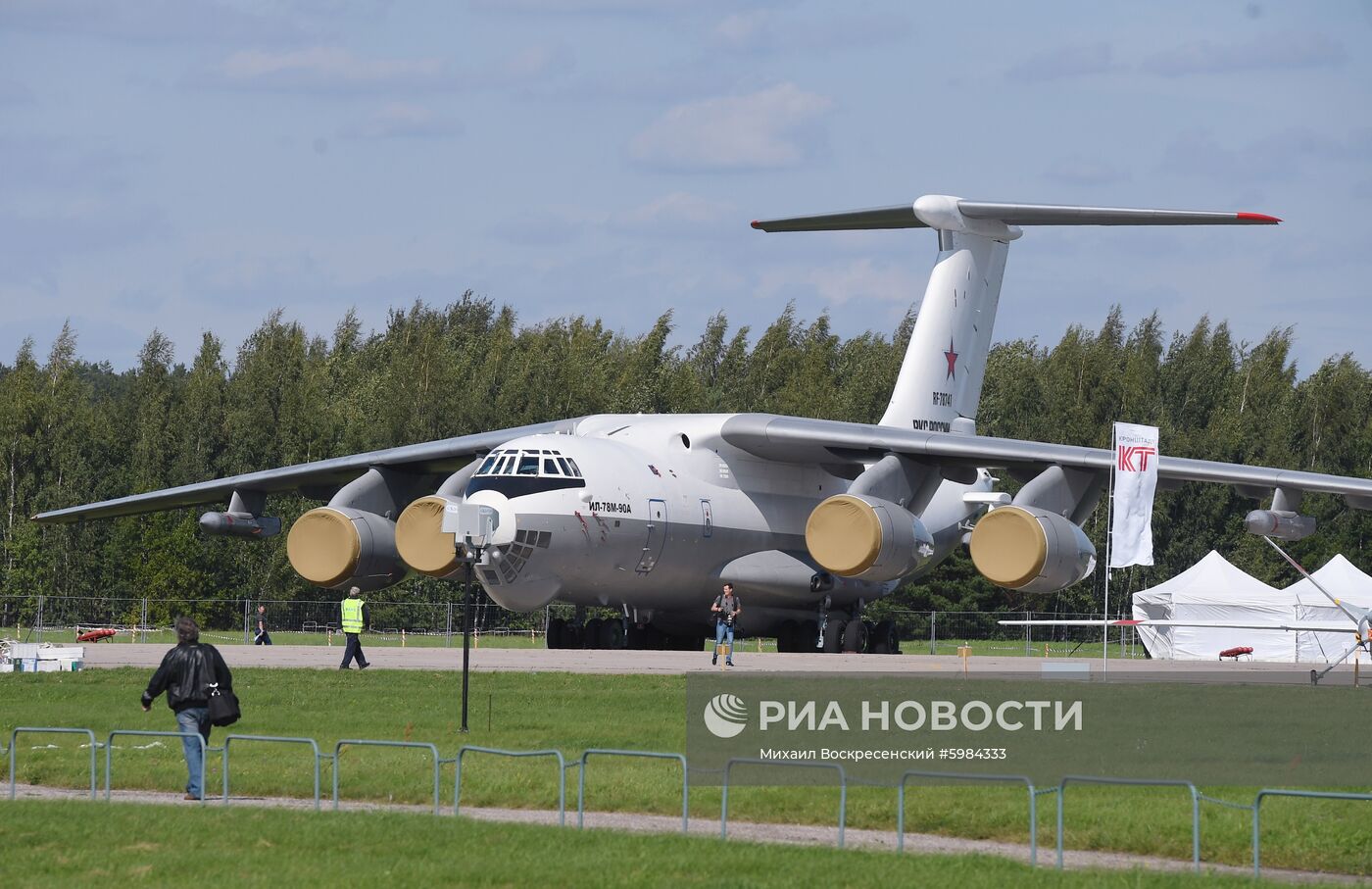 Подготовка к Международному авиационно-космическому салону МАКС-2019