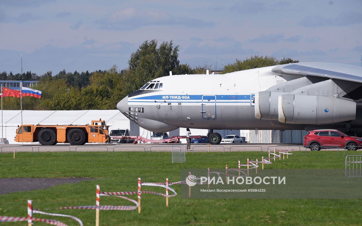 Подготовка к Международному авиационно-космическому салону МАКС-2019