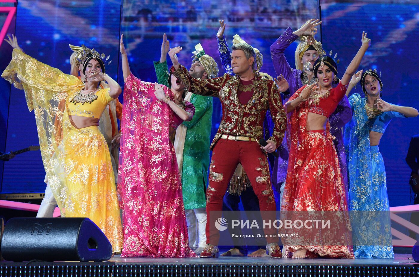 Открытие конкурса "Новая волна - 2019" в Сочи