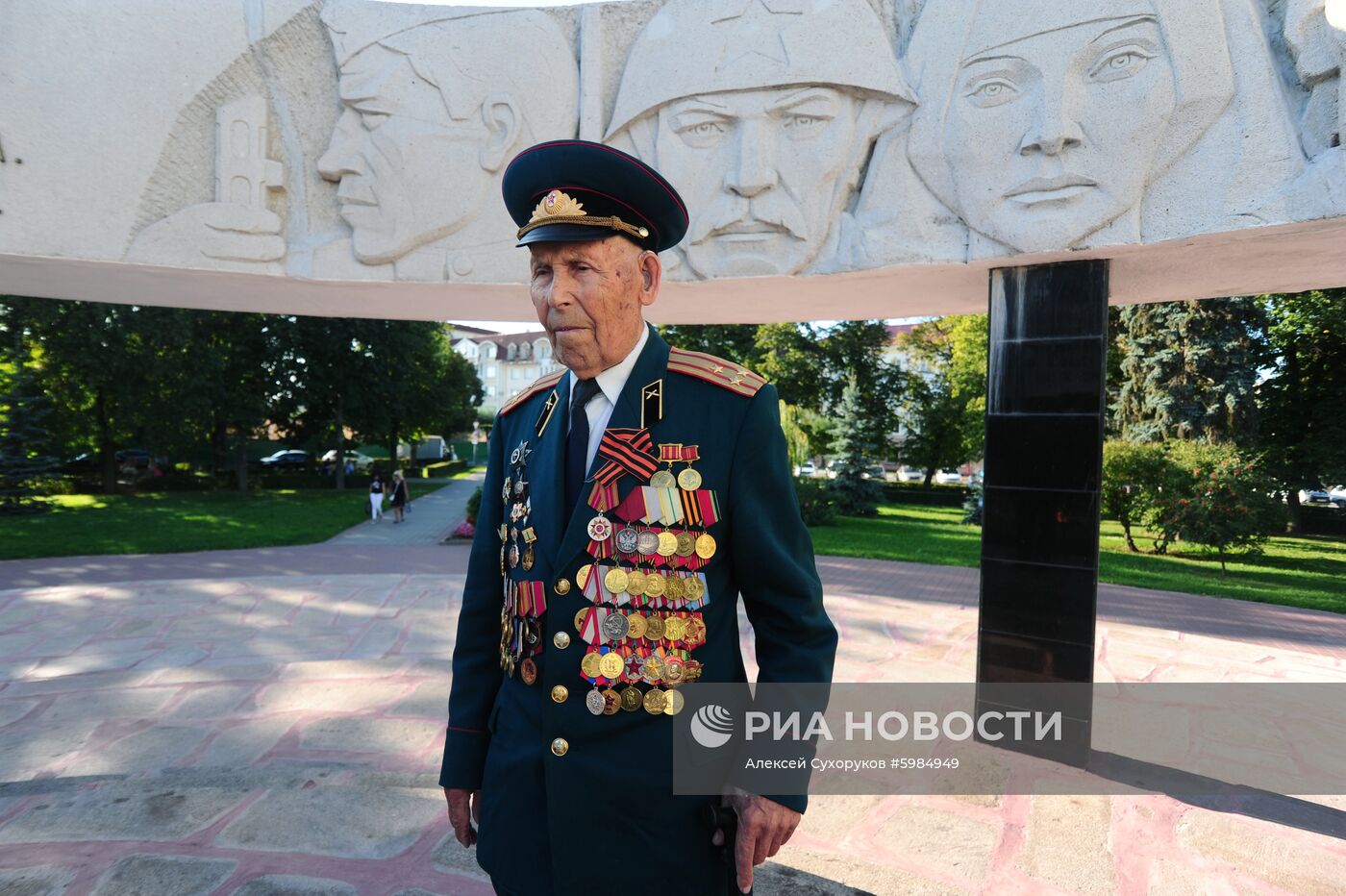 Ветеран Великой Отечественной войны И.И. Вокин 