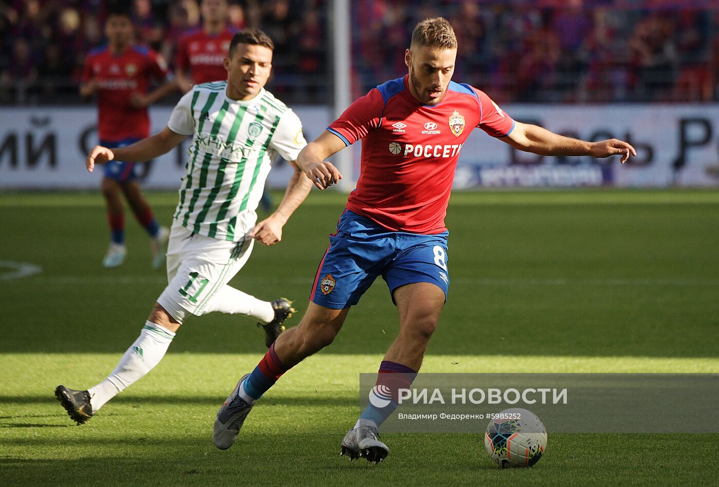 Футбол. РПЛ. Матч ЦСКА - "Ахмат"