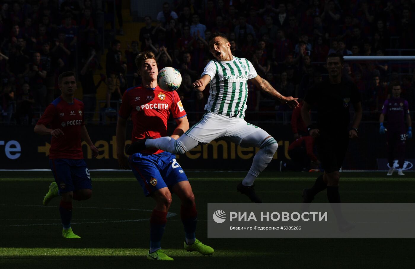 Футбол. РПЛ. Матч ЦСКА - "Ахмат"