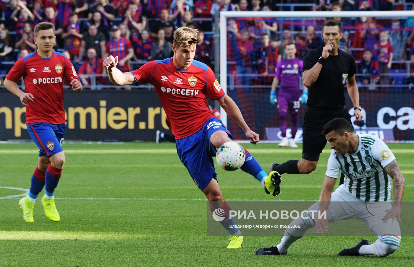 Футбол. РПЛ. Матч ЦСКА - "Ахмат"