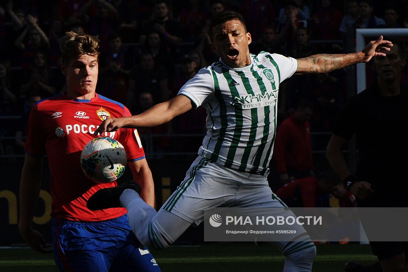Футбол. РПЛ. Матч ЦСКА - "Ахмат"