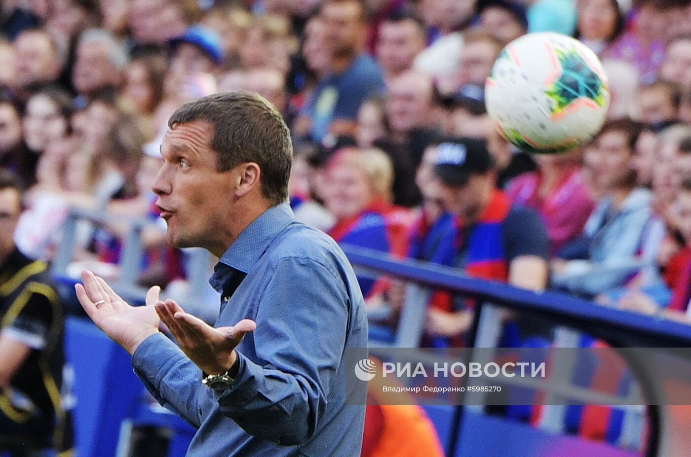 Футбол. РПЛ. Матч ЦСКА - "Ахмат"