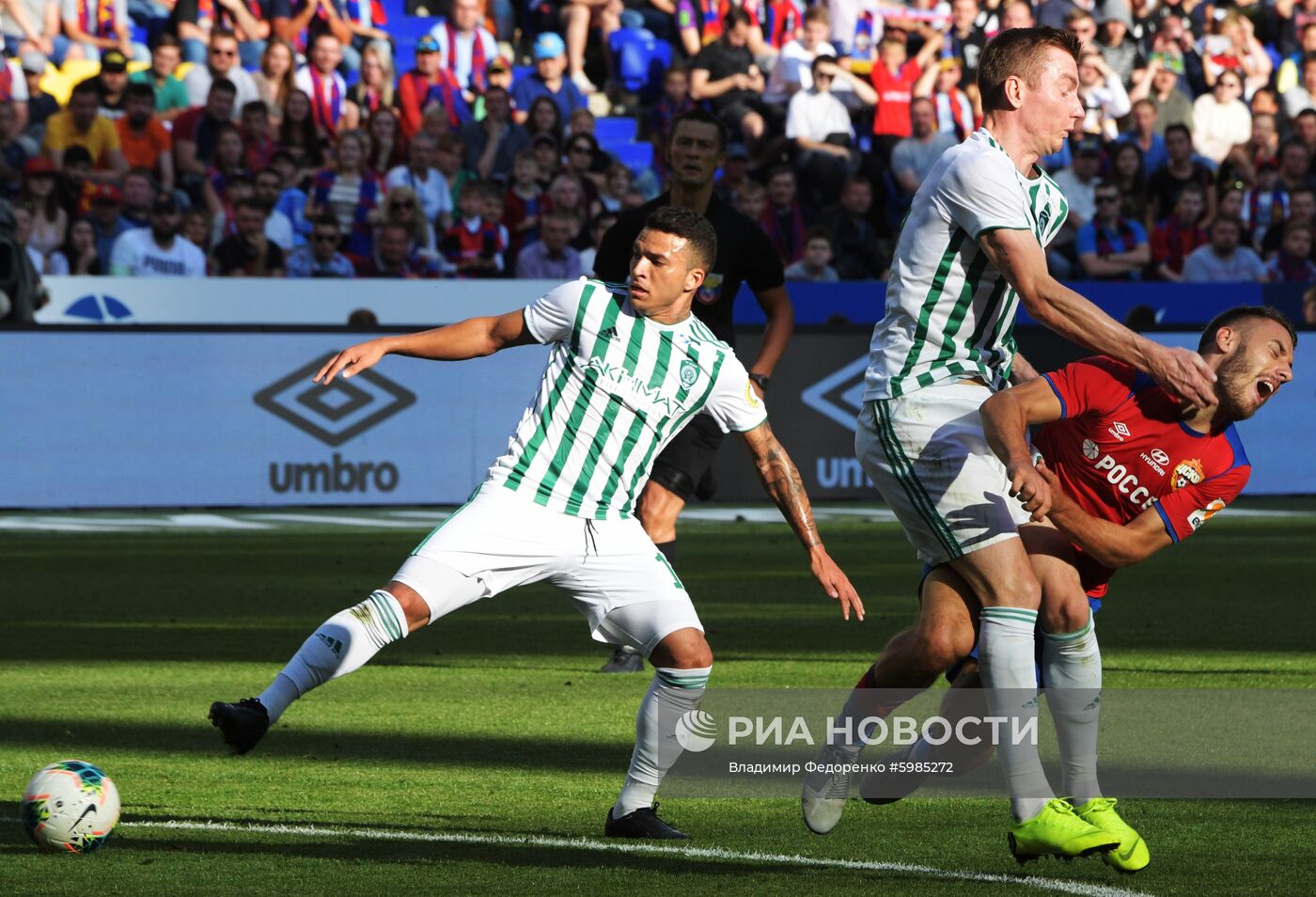 Футбол. РПЛ. Матч ЦСКА - "Ахмат"