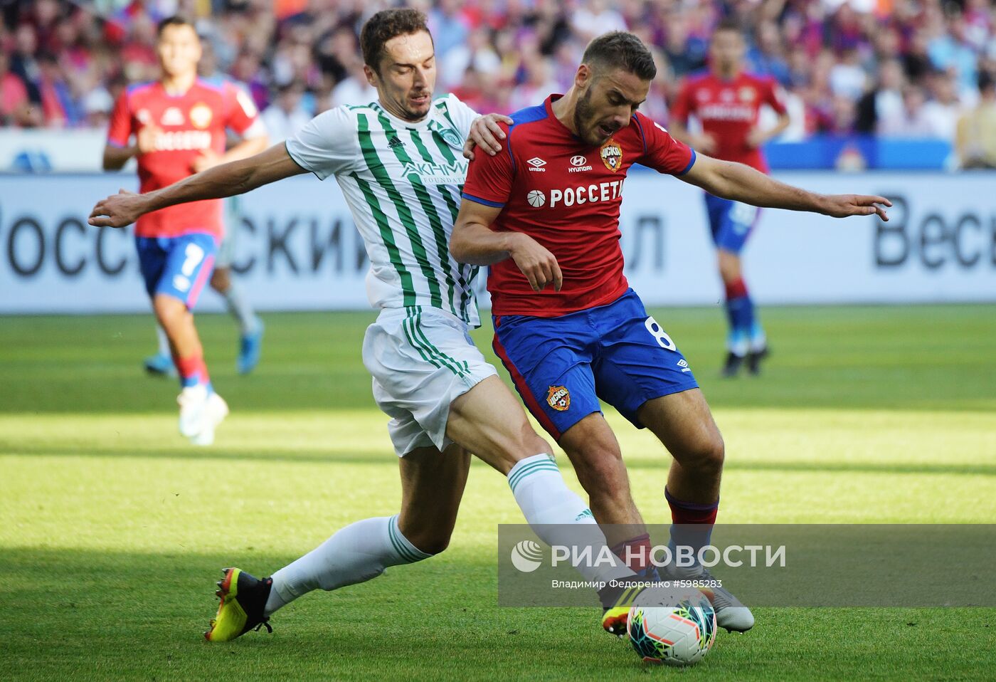 Футбол. РПЛ. Матч ЦСКА - "Ахмат"