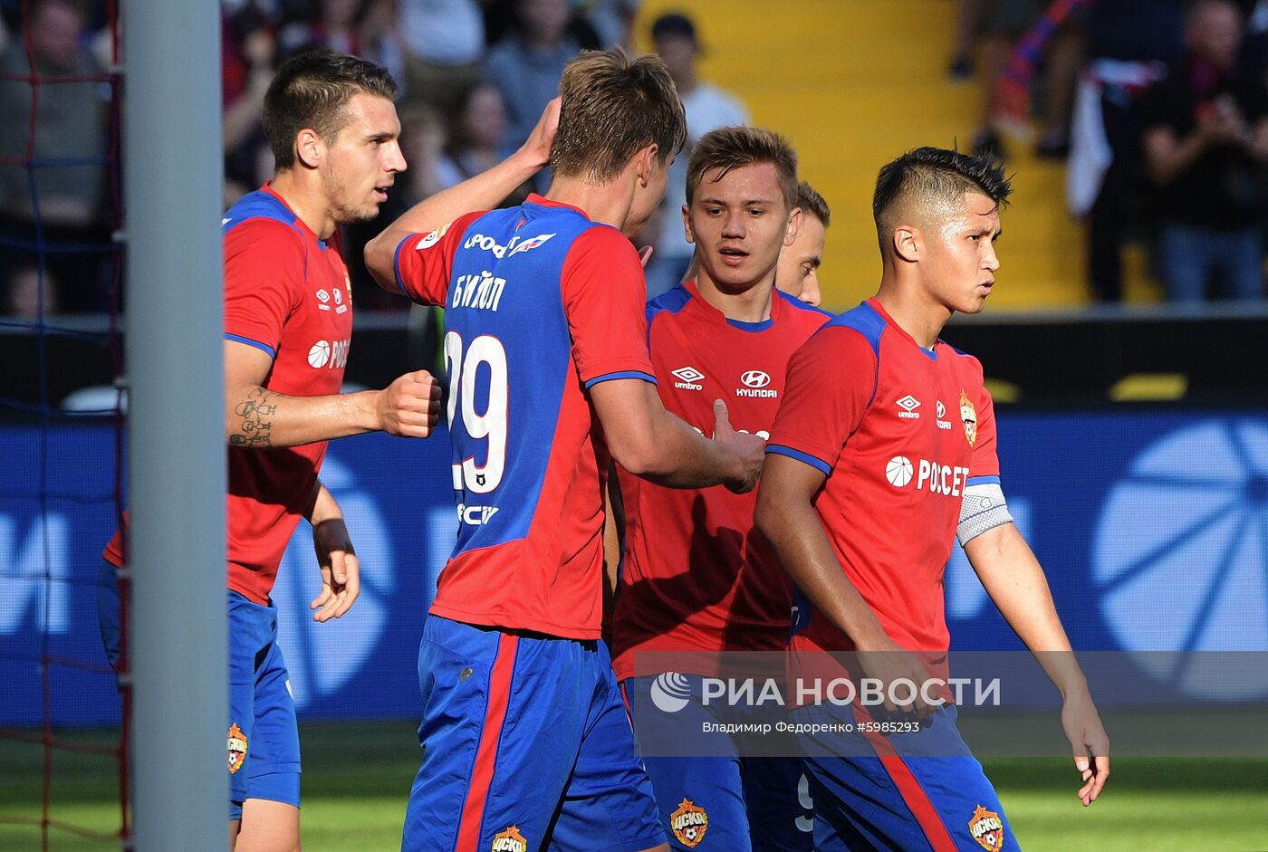 Футбол. РПЛ. Матч ЦСКА - "Ахмат"