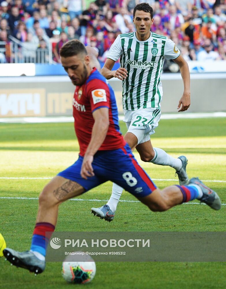 Футбол. РПЛ. Матч ЦСКА - "Ахмат"