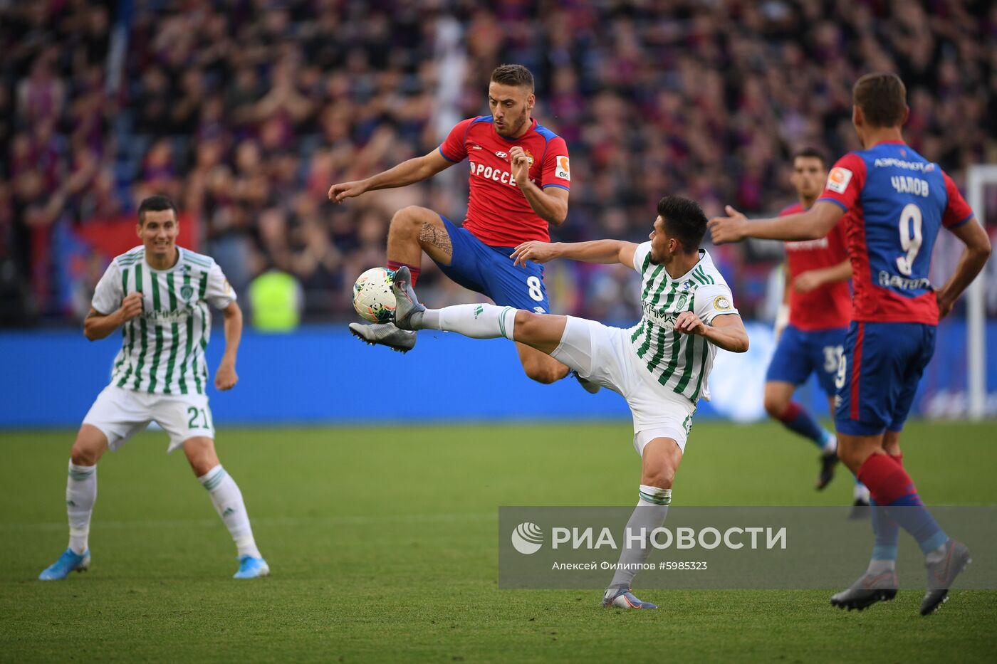 Футбол. РПЛ. Матч ЦСКА - "Ахмат"