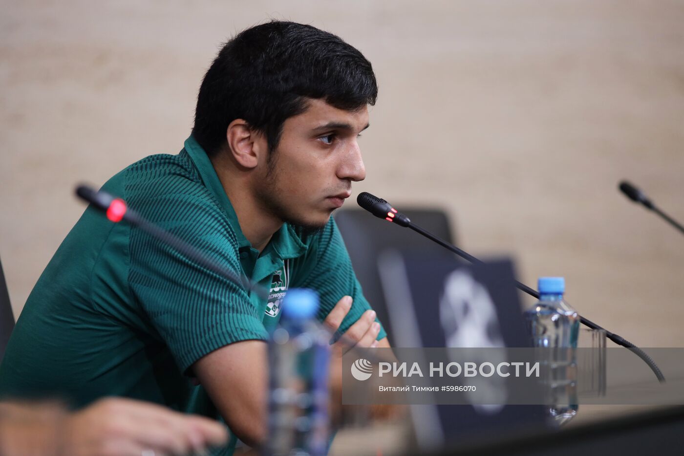 Футбол. Лига чемпионов. Тренировка ФК "Краснодар"