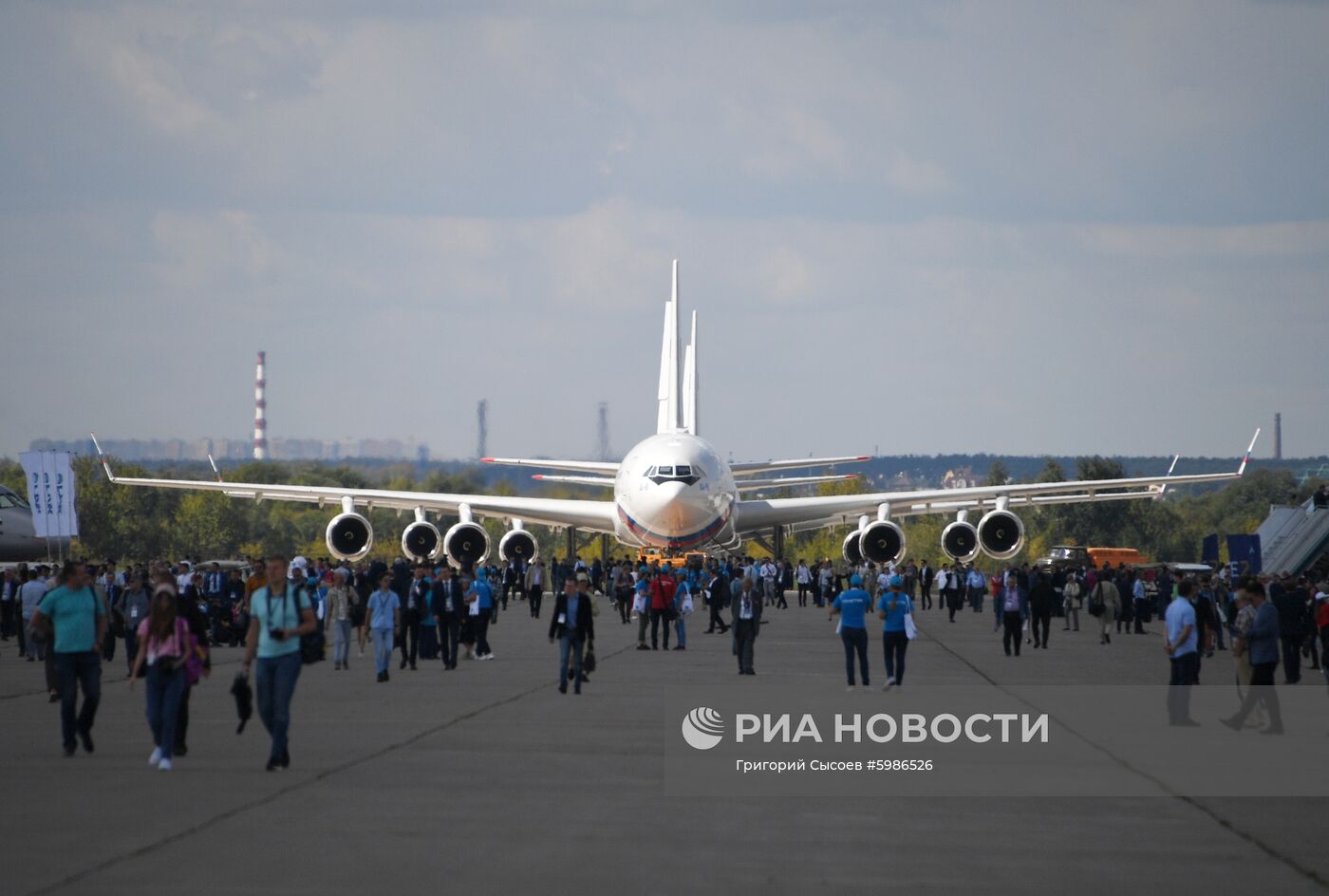 Открытие Международного авиационно-космического салона МАКС-2019