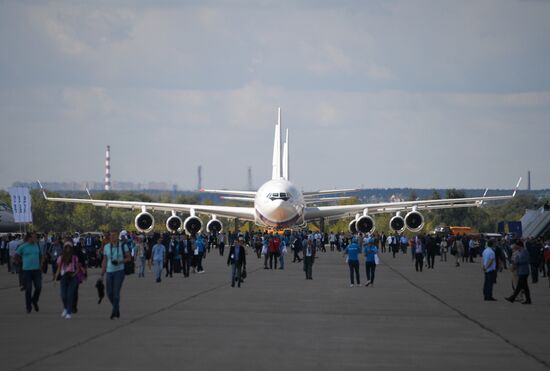 Открытие Международного авиационно-космического салона МАКС-2019