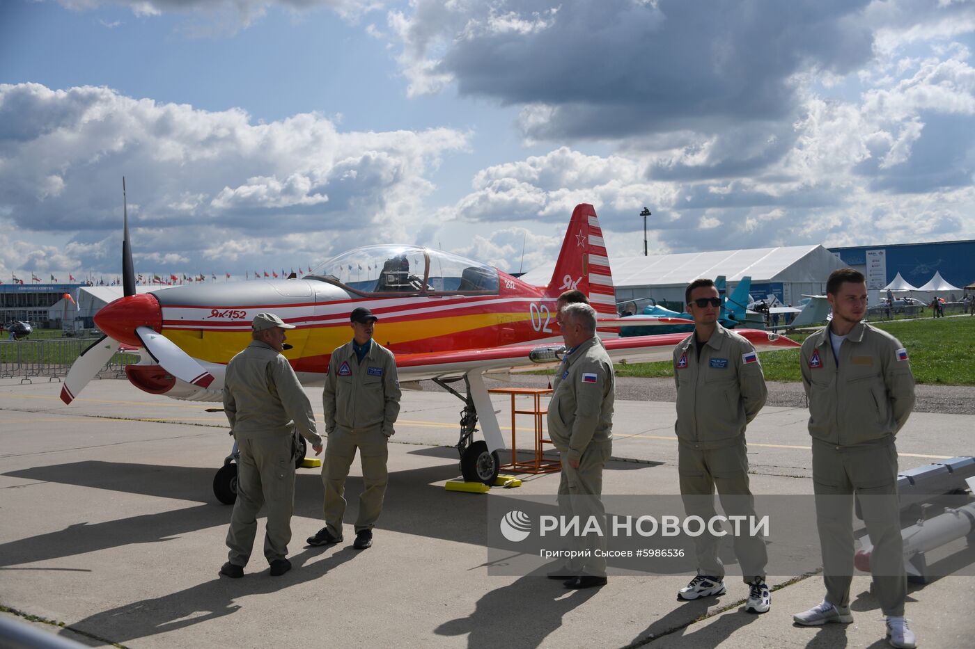 Открытие Международного авиационно-космического салона МАКС-2019