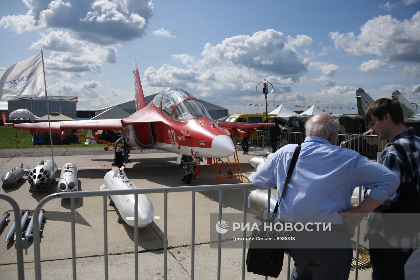 Открытие Международного авиационно-космического салона МАКС-2019