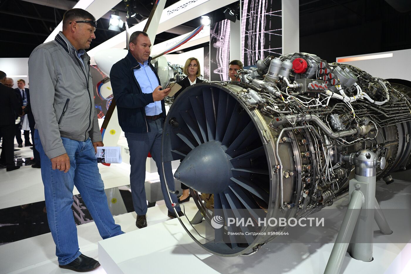Открытие Международного авиационно-космического салона МАКС-2019