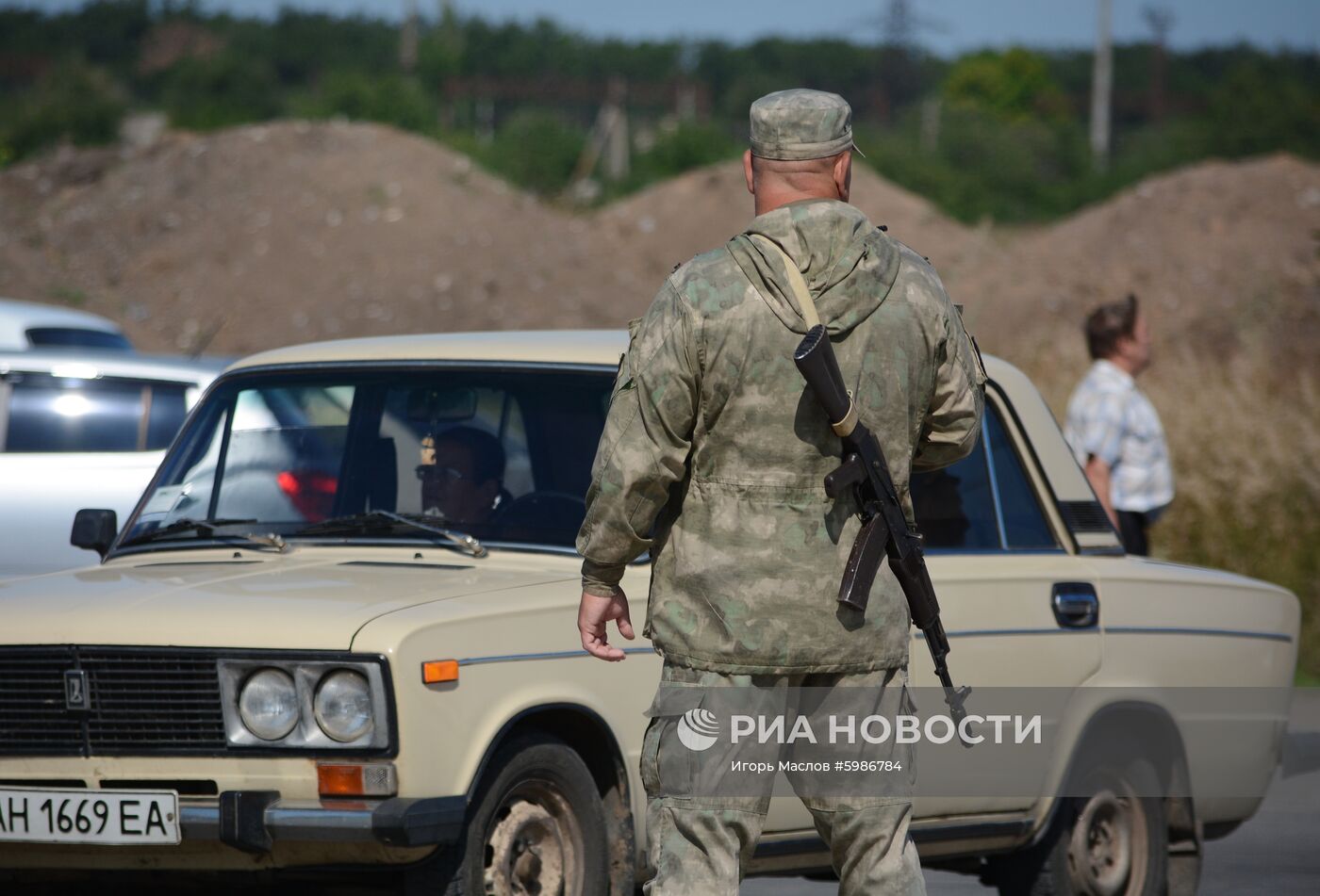 Открытие нового КПП между Украиной и ДНР