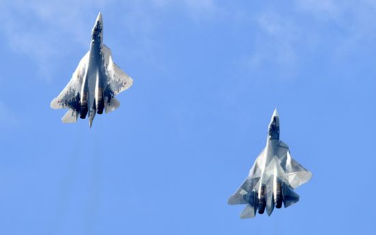Открытие Международного авиационно-космического салона МАКС-2019