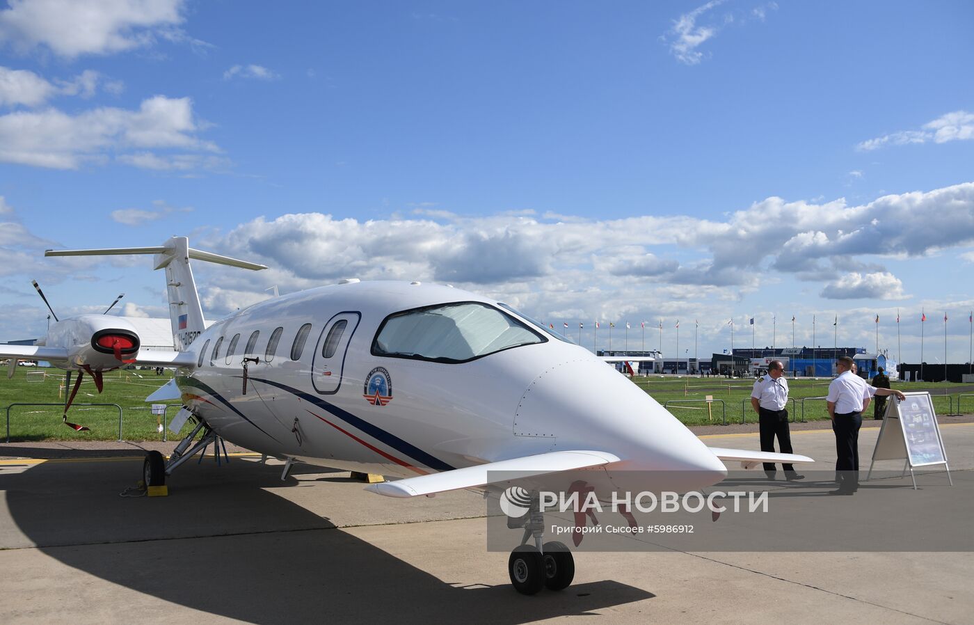 Открытие Международного авиационно-космического салона МАКС-2019