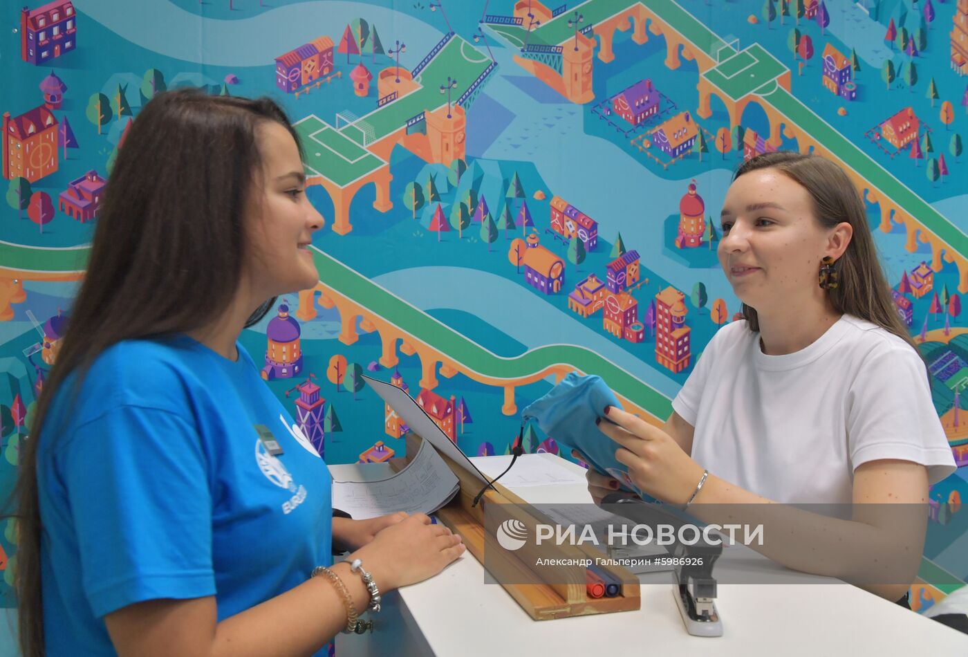 Волонтерский центр ЧЕ-2020 в Санкт-Петербурге