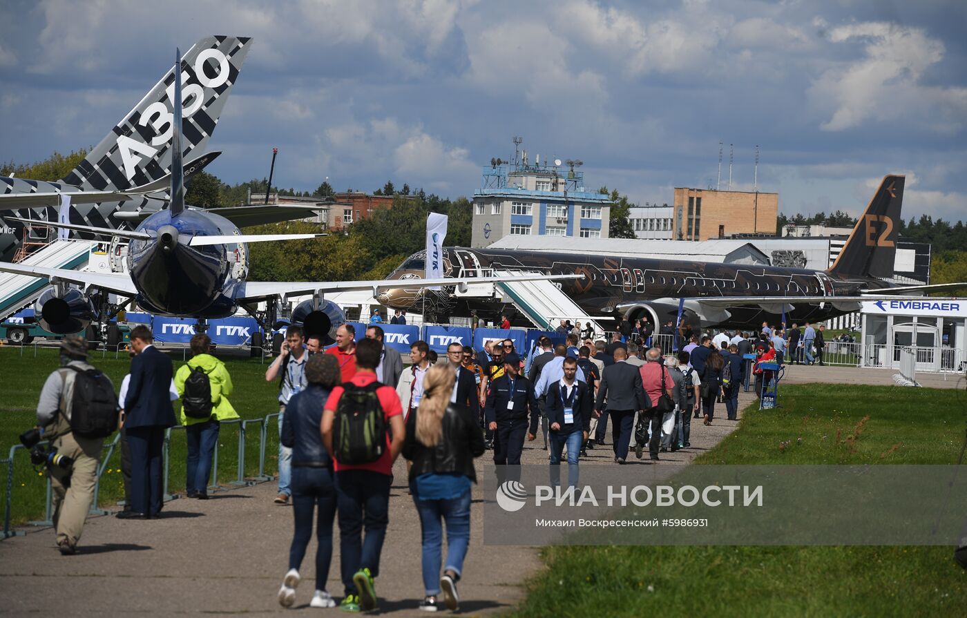 Открытие Международного авиационно-космического салона МАКС-2019