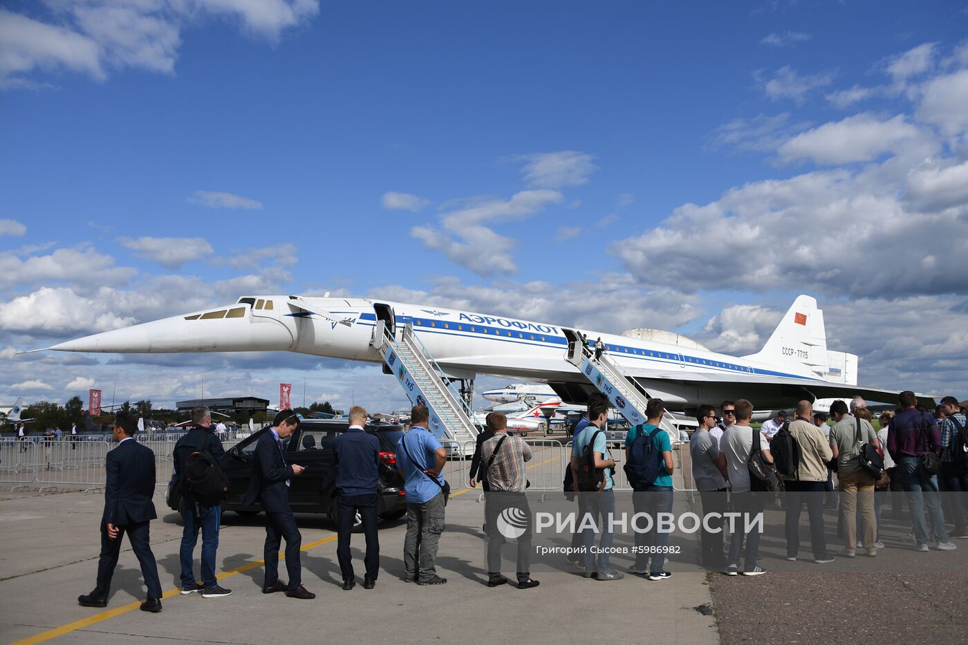 Открытие Международного авиационно-космического салона МАКС-2019