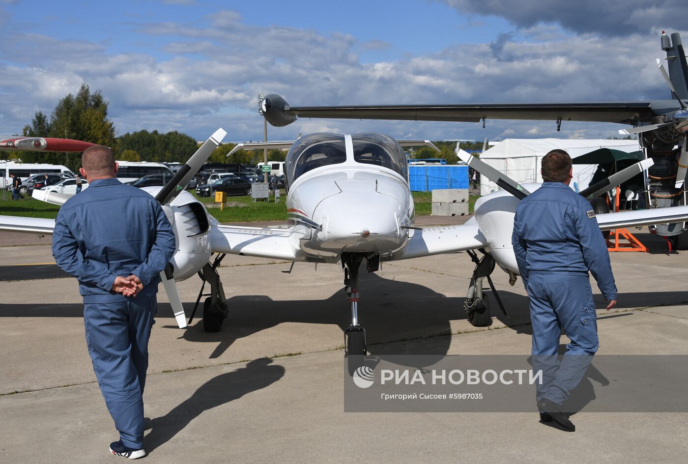 Открытие Международного авиационно-космического салона МАКС-2019