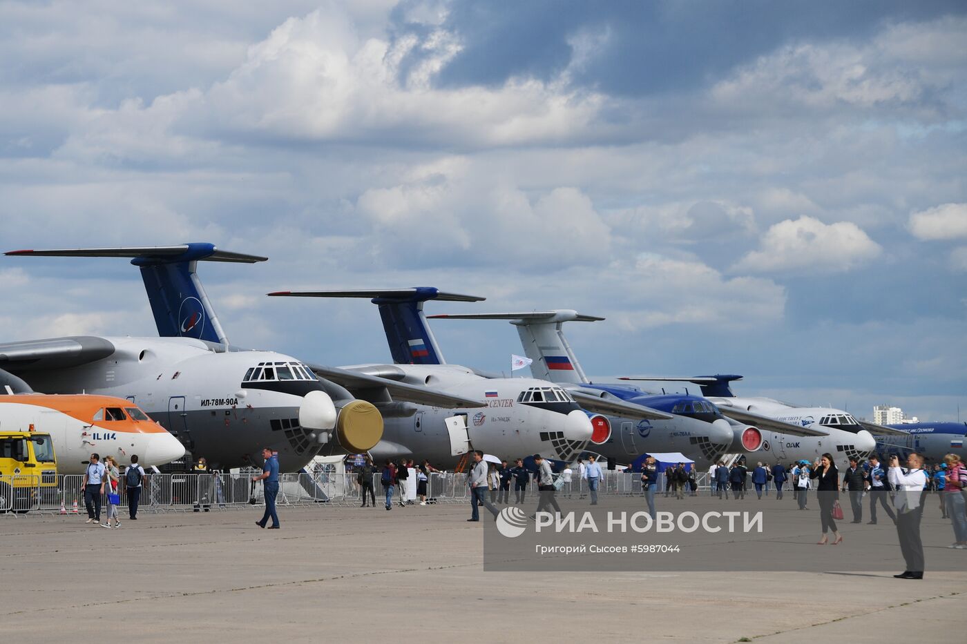 Открытие Международного авиационно-космического салона МАКС-2019