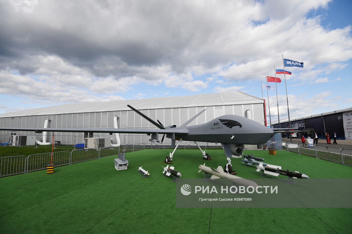 Открытие Международного авиационно-космического салона МАКС-2019