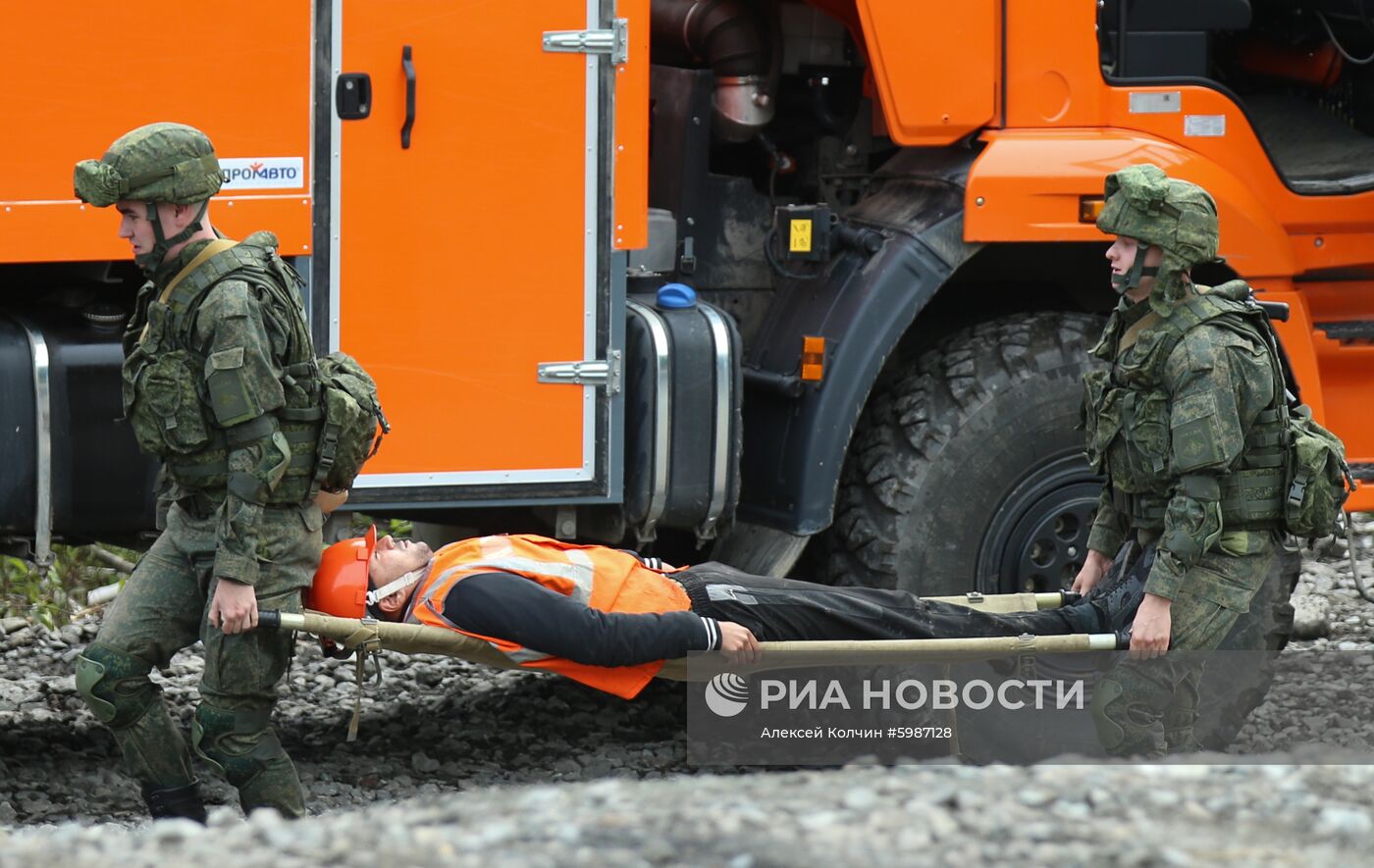 Военные учения в Свердловской области