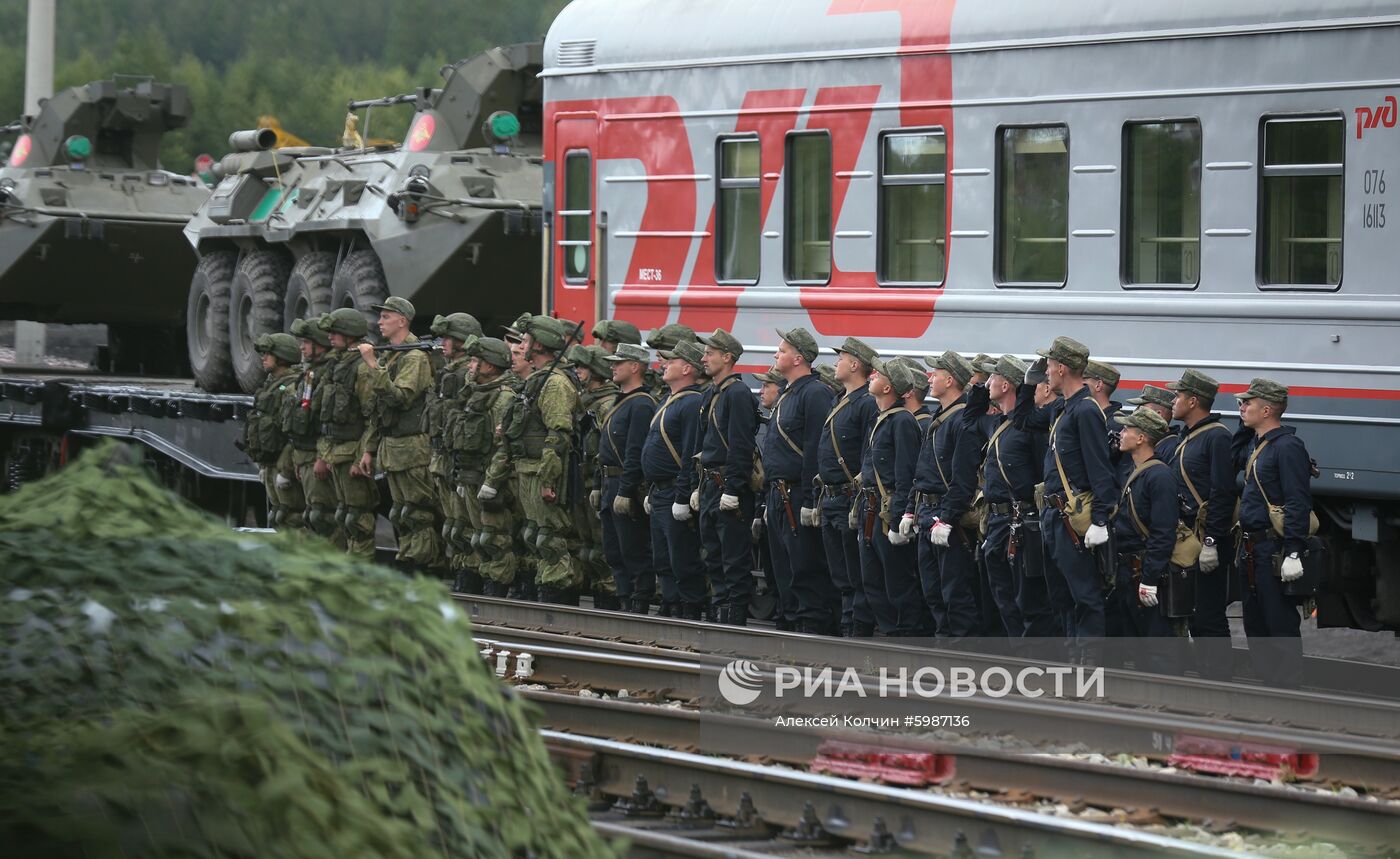 Военные учения в Свердловской области