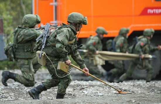 Военные учения в Свердловской области