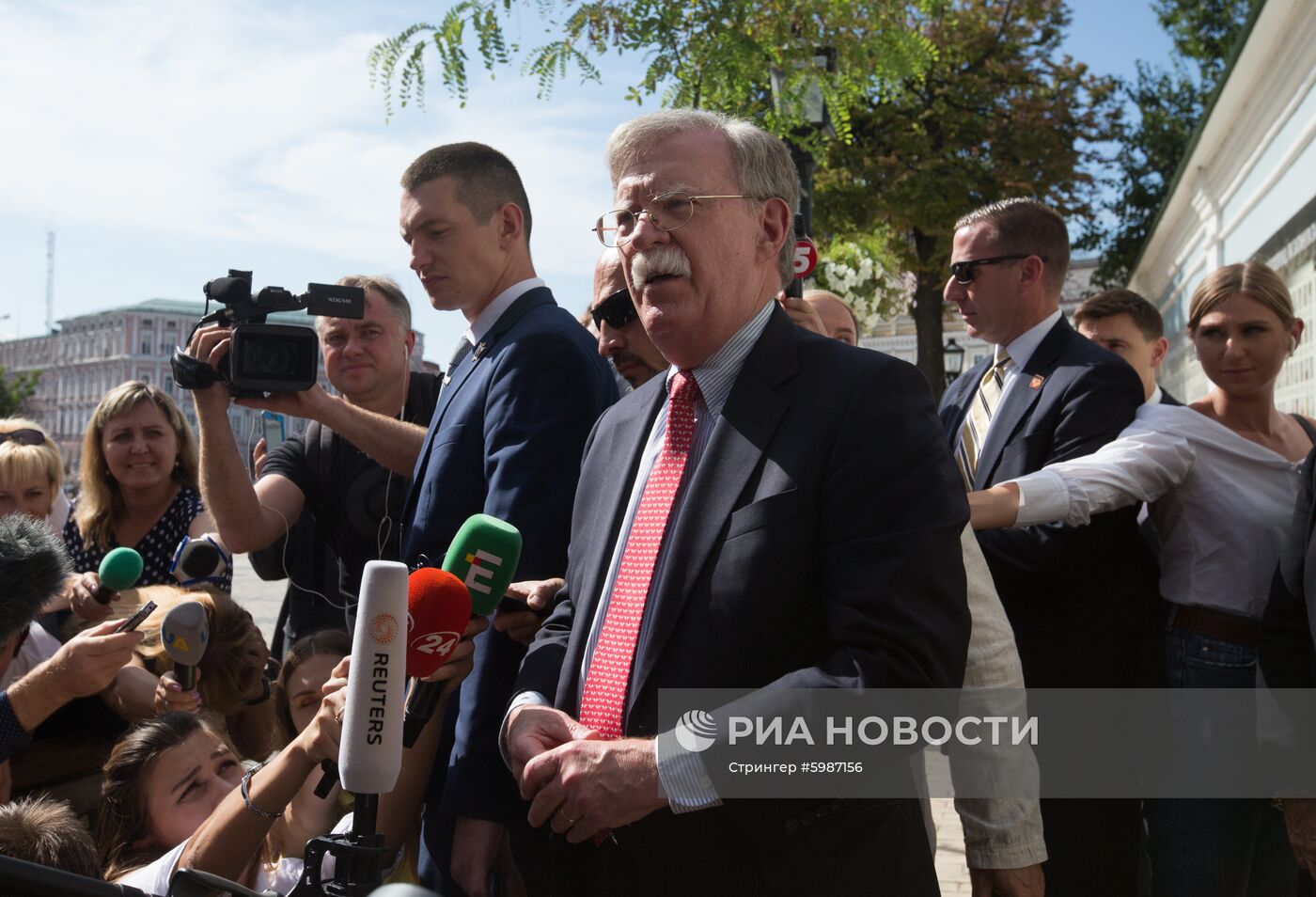 Визит советника президента США по нацбезопасности Дж. Болтона в Киев